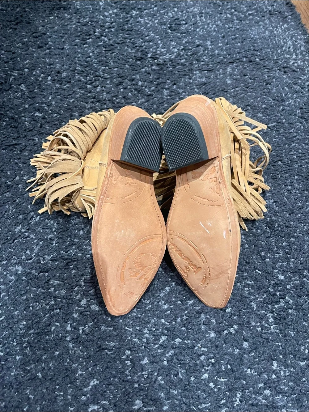 Liberty Black | Vegas Ladrillo Fringe Boots